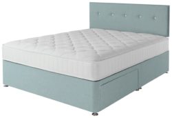 Airspring - Dalham 800 Pkt Memory 2Drawer Blue - Divan-Small - Double